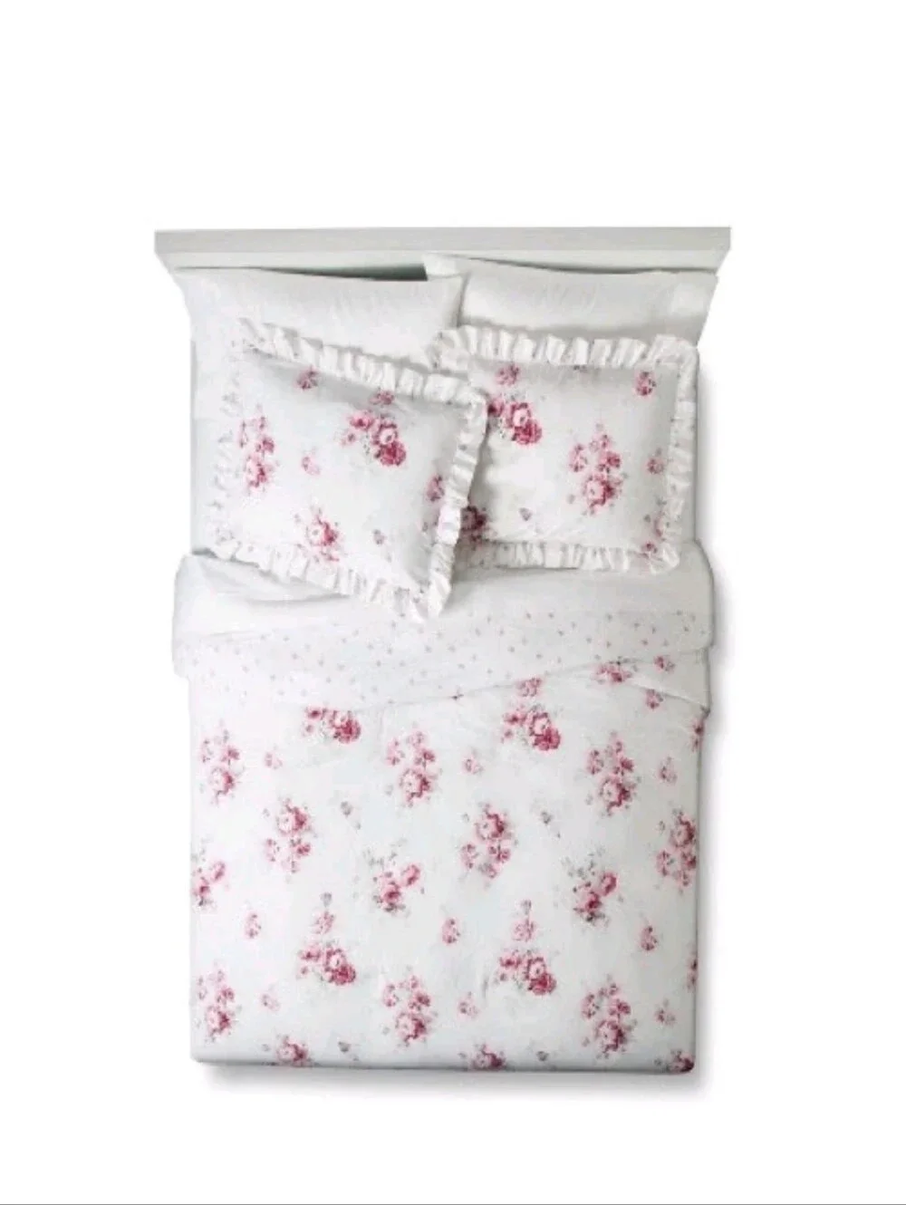 Simply Shabby Chic by Rachel Ashwell Pink Floral Full/Queen Comforter